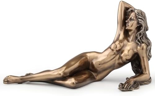 Veronese Design 8 58 Inch Nude Female Lying Sculpture Bronze Finish