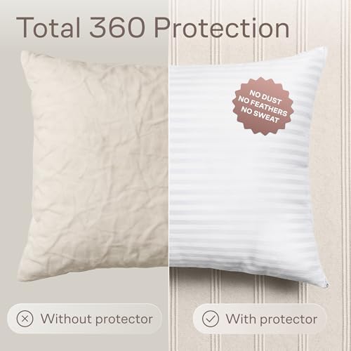 Niagara King Size Pillow Protectors Set of 12 with Zipper
