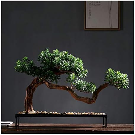 MaGILL Artificial Rhododendron Bonsai Tree for Home Decor