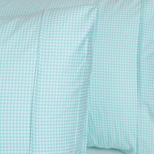 LRBEDDING Cotton Pillow Covers 2 Pack Queen Size with Envelope Closure