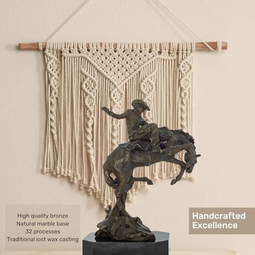 Bronze Bronco Buster Statue by Frederic Remington