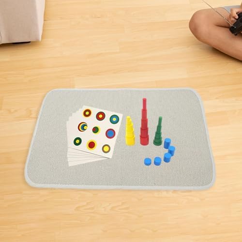 Montessori Work Rug for Kids Play and Learning