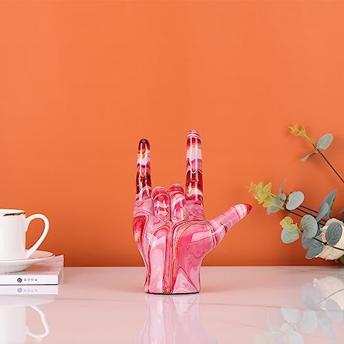 DOVDOV Love You Hand Gesture Statue Modern Art Decor