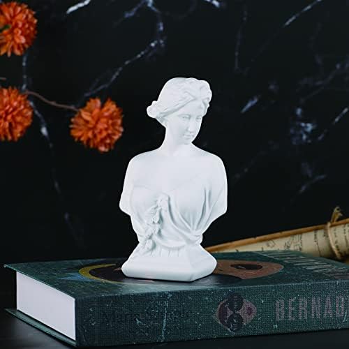 DOVDOV Greek Goddess Statue Young Venus Bust Home Decor Sculpture
