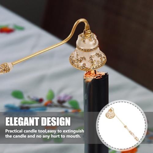 Cabilock Vintage Candle Snuffer with Long Handle