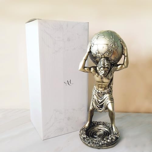 Atlas Statue - 114 Inch Bronze Home Office Decor