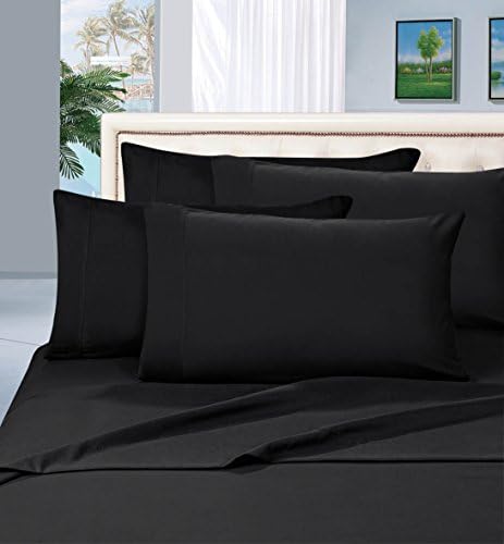 2pc Pillow Cases 90 GSM Microfiber - Black