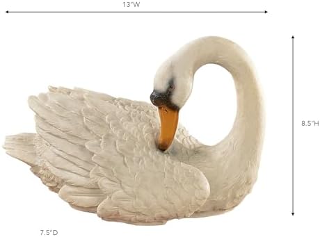 Touch of Class Sophisticated Swan Table Sculpture 1