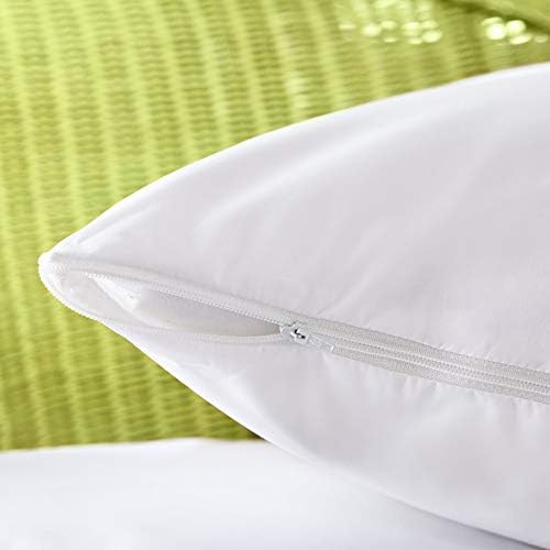 AllerEase 100 Breathable Cotton Pillow Protector - Queen 30 x 20