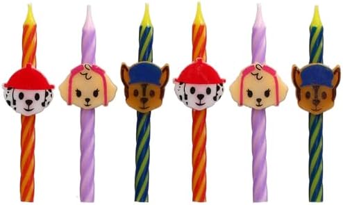 PAW Patrol Birthday Candles with Characters 1
