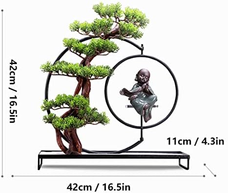 MaGILL Artificial Bonsai Tree 165 Inch Welcome Pine Home Decor