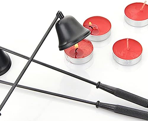 Beisto Candle Snuffer with Long Handle Stainless Steel Cover