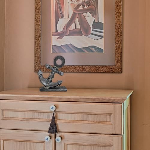 JTSTAN Nautical Anchor Sculpture Decor