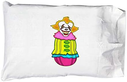 Hat Shark Pillow Case Single - Glowing Creepy Clown Horror Movie Parody