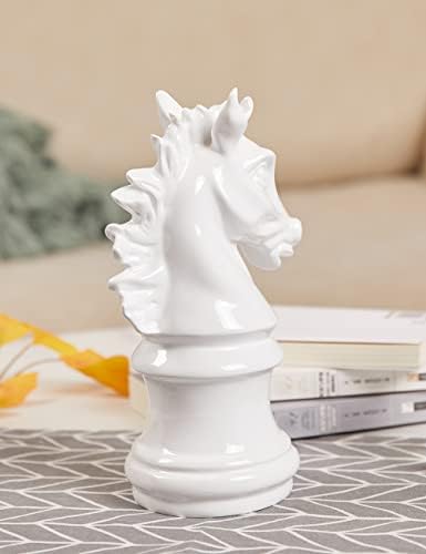 NENBOLEC Chess Decor Sculpture 10 Inch Polyresin Statue