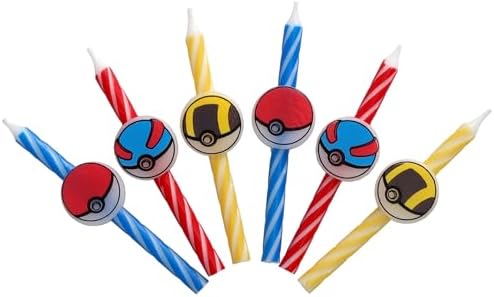 DecoPac Pokmon Birthday Candles 6 Pack