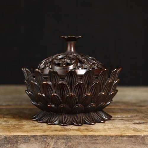 Julrybox Brass Incense Burner Zen Decoration Kit