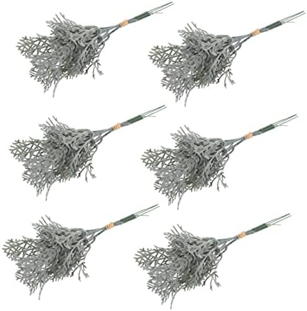 6PCS Silk Artificial Branch Stem for Vase Decor