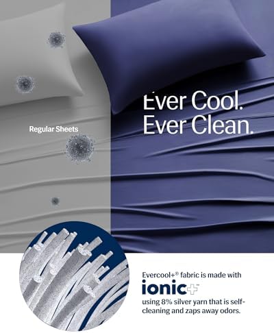 REST Evercool Cooling Pillow Cases - 2 Pack for Sensitive Skin