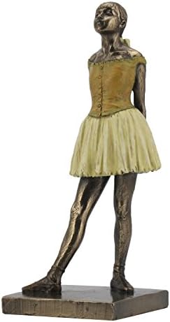 Veronese Design 7 14 Inch Little Dancer Cold Cast Bronze Sculpture