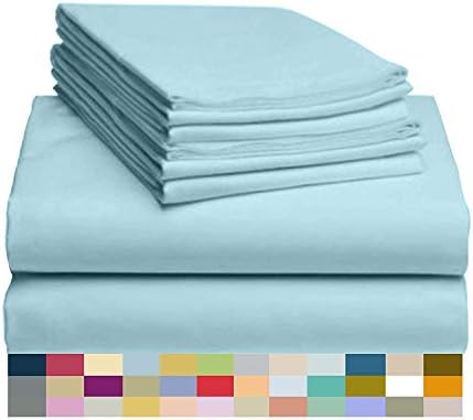 RRlinen 800-Thread-Count Cotton Sheet Set Twin XL 4-Piece Deep Pocket