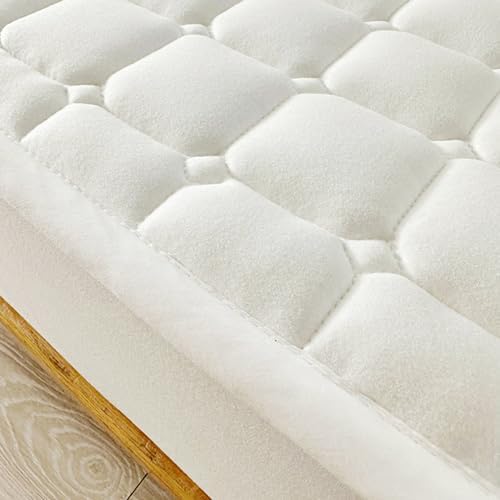 ZIQINPSQ Warm Cozy Fitted Sheet - No Pillowcase Deep Pocket All Seasons