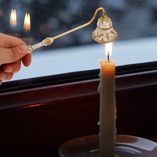 Cabilock Vintage Candle Snuffer with Long Handle