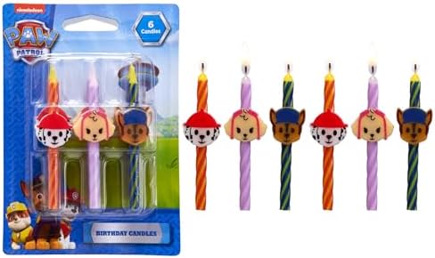 PAW Patrol Birthday Candles with Characters 1