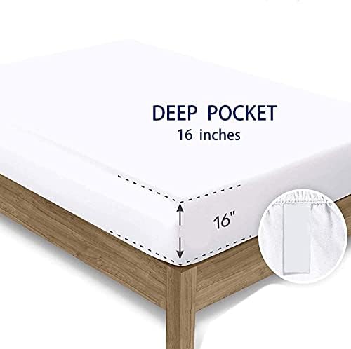 Manfei Soccer Player Fitted Sheet Queen Size with Pillow Case Set