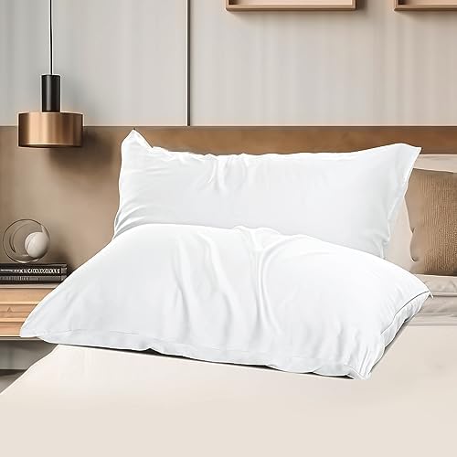 4 Pack Cooling Pillowcases for Hot Sleepers 400 TC Bamboo Viscose