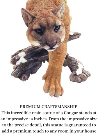 Yellowstone Collection 14 Cougar Statue - Home Decor 1