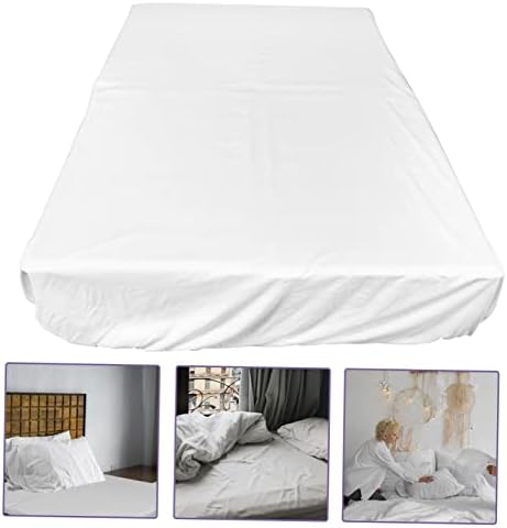 HOODANCOS Comfortable Cotton Fitted Sheet Mattress Protector for Thin Mattress