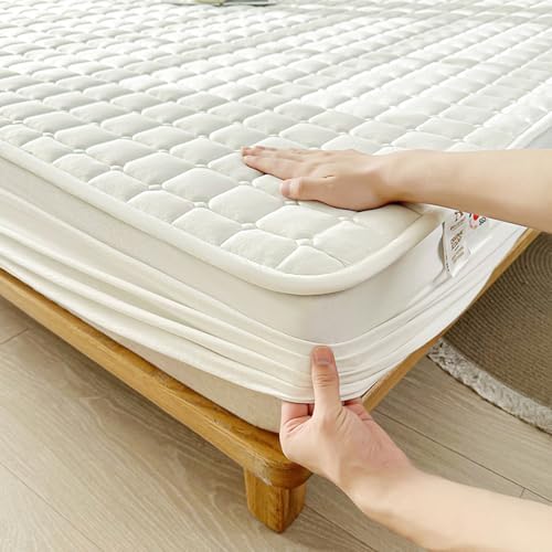 ZIQINPSQ Warm Cozy Fitted Sheet - No Pillowcase Deep Pocket All Seasons