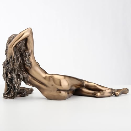 Veronese Design 8 58 Inch Nude Female Lying Sculpture Bronze Finish