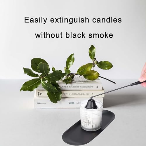 Elegant Candle Snuffer with Swivel Bell Design