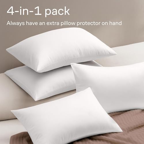 Niagara Ultra Soft Pillow Protectors Set of 4 King Size