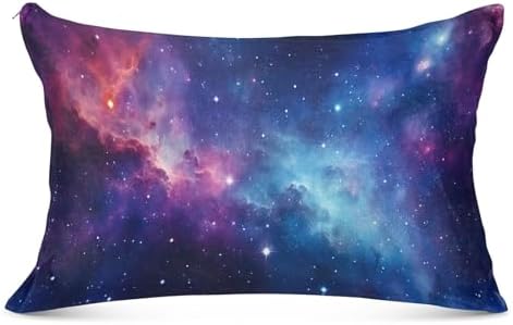 GAIGEO Plush Wallpapers Pillow Covers Zippered Design Standard Size