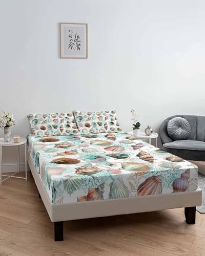 Chees D Zone Queen Fitted Sheet Deep Pocket with 2 Pillowcases