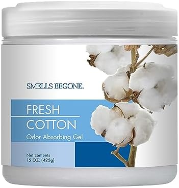 SMELLS BEGONE 15 oz Odor Absorber Gel - Cotton Scent