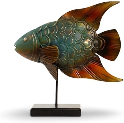 Made Easy Kit Fish Metal Art Freestanding Statue