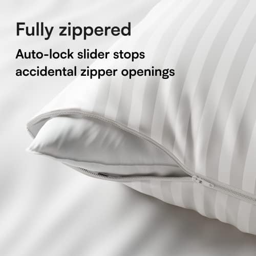 Niagara 2 x 4 Pack Zipper Pillow Protectors 20x26 Inches