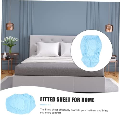MOLUCKFU Queen Bed Sheet Mattress Protector Fitted Sheet
