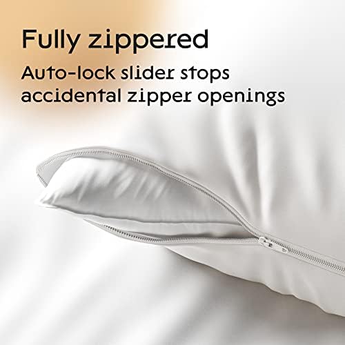 Niagara 4 Pack Queen Pillow Protectors with Zipper 1