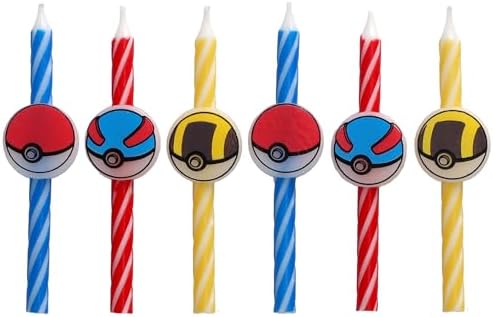 DecoPac Pokmon Birthday Candles 6 Pack