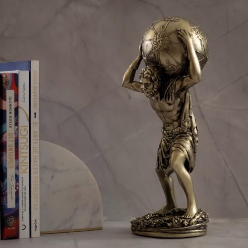 Atlas Statue - 114 Inch Bronze Home Office Decor