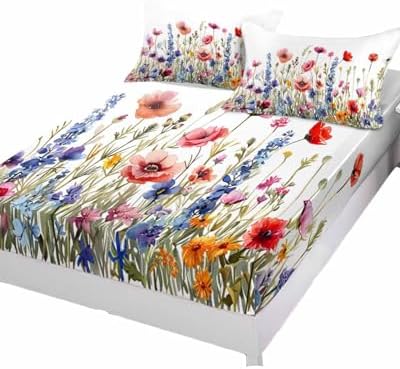 Chees D Zone King Fitted Sheet with Deep Pocket and Elastic Band