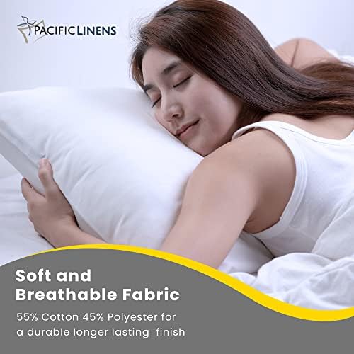 Pacific Linens Pillow Protector 2 Pack Queen Size 1