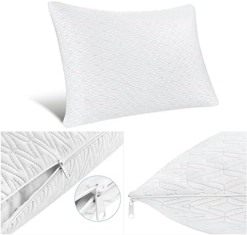 Enjoy Life Cooling Pillow Protectors with Zipper Set of 2