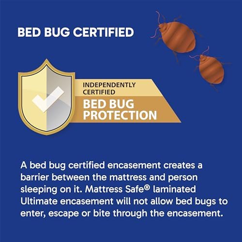 Mattress Safe Pillow Protector - 12x26 Waterproof Hypoallergenic