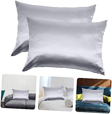 Levemolo 2pcs Cooling Polyester Pillow Covers with Zipper